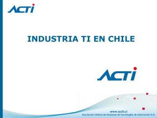 INDUSTRIA TI EN CHILE
