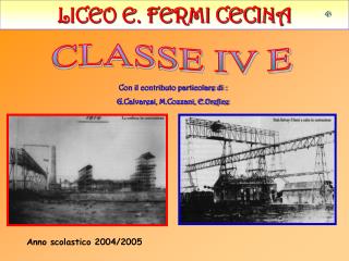 LICEO E. FERMI CECINA