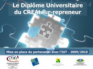 Le Diplôme Universitaire du CREAteur-repreneur