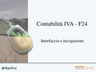 Contabilità IVA - F24