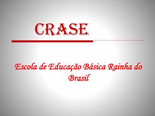 Crase