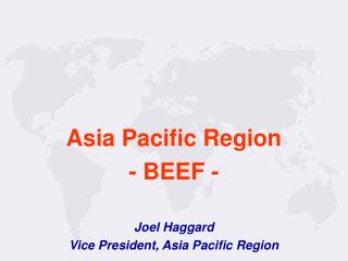 Asia Pacific Region - BEEF -