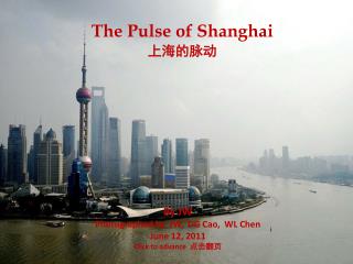 The Pulse of Shanghai 上海的脉动