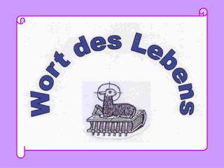 « Herr, zu wem sollen wir gehen? Du hast Worte des ewigen Lebens. » ( Joh 6,68).