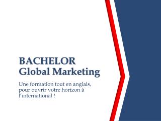BACHELOR Global Marketing