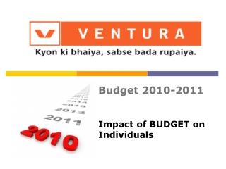 Impact of BUDGET on Individuals