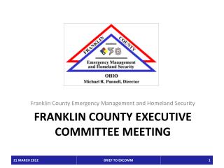 Franklin County Executive Committee MEETING