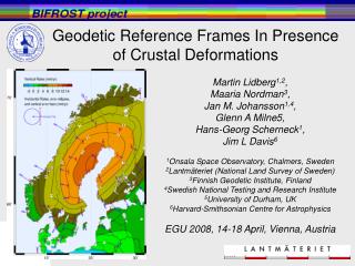 Geodetic Reference Frames In Presence of Crustal Deformations