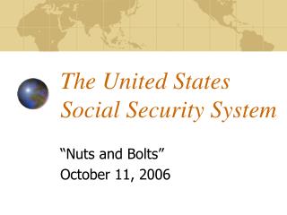 The United States Social Security System