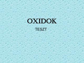 OXIDOK