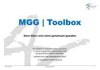 MGG | Toolbox