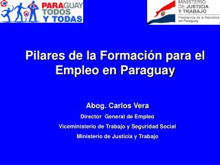 Pilares de la Formación para el Empleo en Paraguay