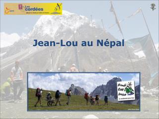 Jean-Lou au Népal