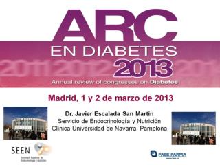 Madrid, 1 y 2 de marzo de 2013