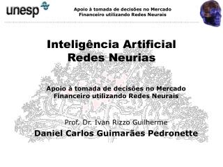 Inteligência Artificial Redes Neurias
