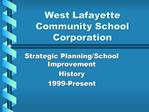 West Lafayette Community School Corporation