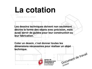 La cotation