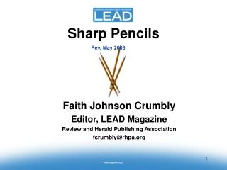 Sharp Pencils
