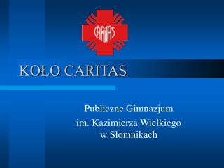 KOŁO CARITAS