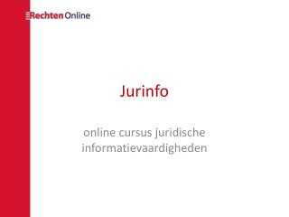 Jurinfo