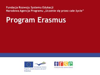Program Erasmus