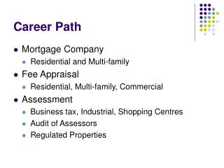 Career Path