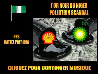 L'OR NOIR DU NIGER POLLUTION SCANDAL