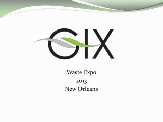 Waste Expo 2013 New Orleans