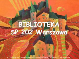 BIBLIOTEKA SP 202 Warszawa