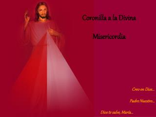 Coronilla a la Divina Misericordia