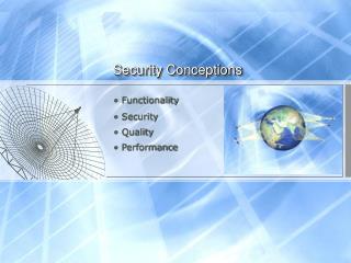 Security Conceptions