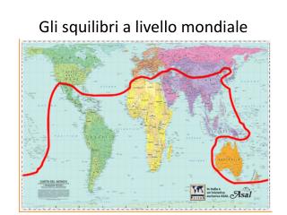 Gli squilibri a livello mondiale