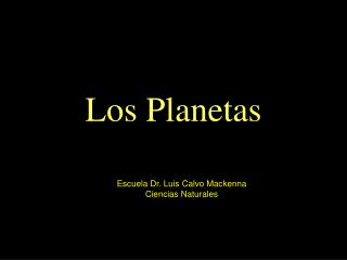 Los Planetas