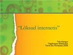 L ksud internetis