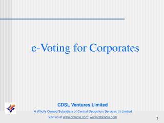 e-Voting for Corporates