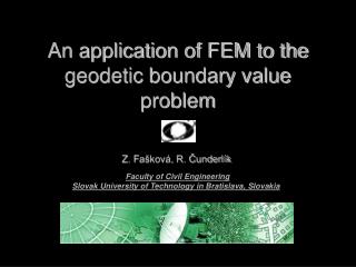 An application of FEM to the geodetic boundary value problem
