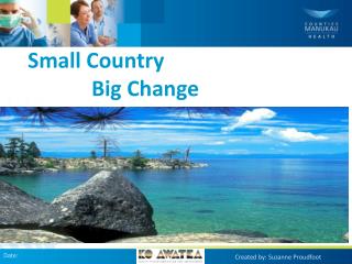 Small Country Big Change