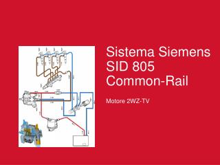 Sistema Siemens SID 805 Common-Rail