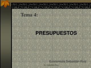 PRESUPUESTOS