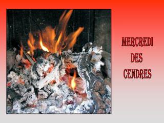 Mercredi des Cendres