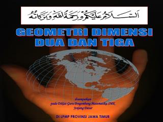 GEOMETRI DIMENSI DUA DAN TIGA