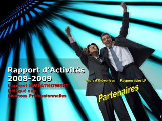 Rapport d’Activités 2008-2009