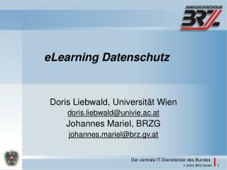 eLearning Datenschutz