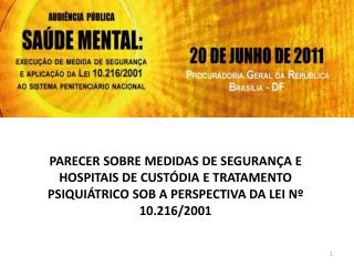 Membros da Comissão PFDC instituída por meio da Portaria nº 17/2009