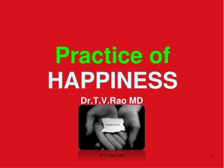 Practice of Happiness
