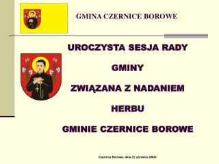 GMINA CZERNICE BOROWE