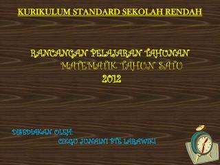 KURIKULUM STANDARD SEKOLAH RENDAH