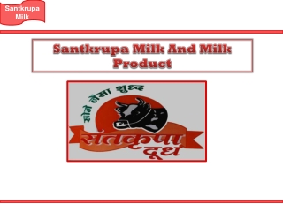 SantKrupa Dairy in Aljapur, Satara