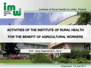 Institute of Rural Health in Lublin, Poland