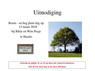 Uitnodiging